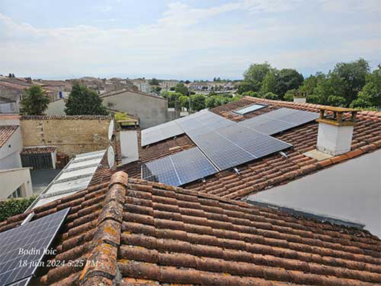 Ets Bodin électricité générale pose photovoltaïque automatisme alarme domotique climatisation dépannage Royan Saintes…